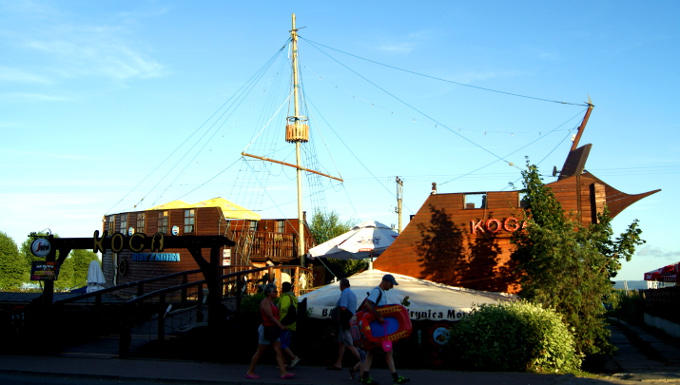 Pijąc piwo na okręcie 